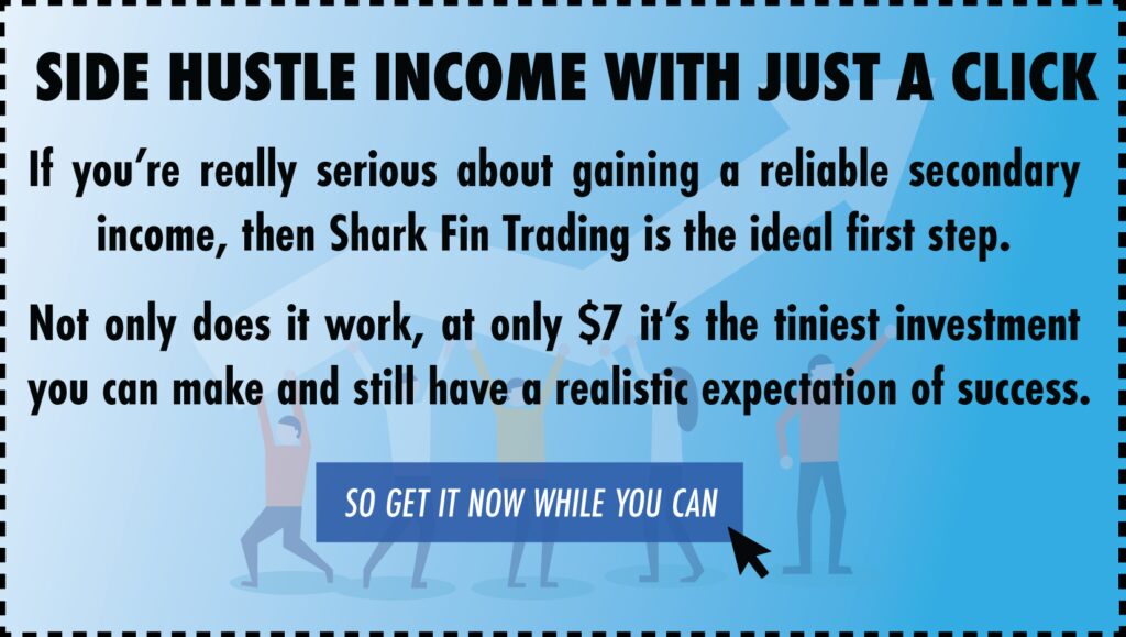 Looking for side hustle income In Just a few minutes a day? Click here to see how other traders are doing it.