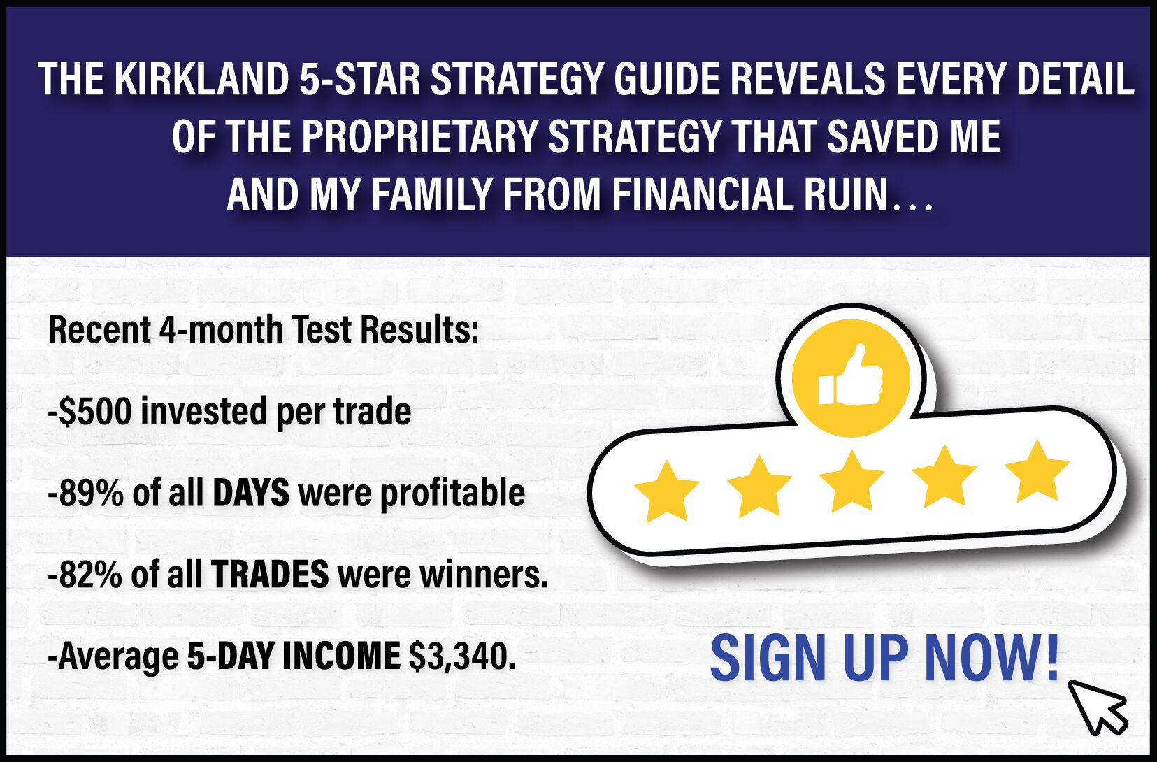 Discover how it is possible for you to turn $500 into $3340 a week starting today. click here