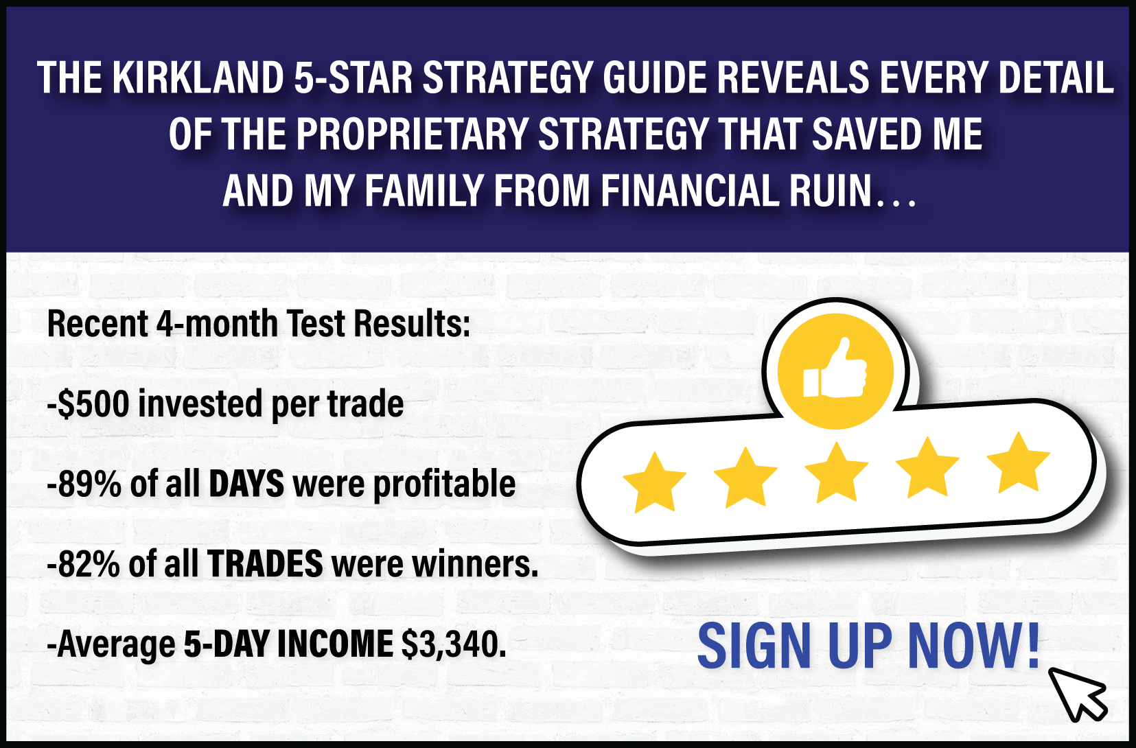 Discover how it is possible for you to turn $500 into $3340 a week starting today. click here